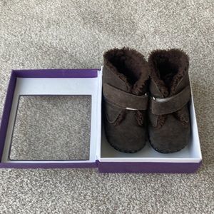 Pediped Toddler Boots Isabella Chocolate Brown 12-18 months